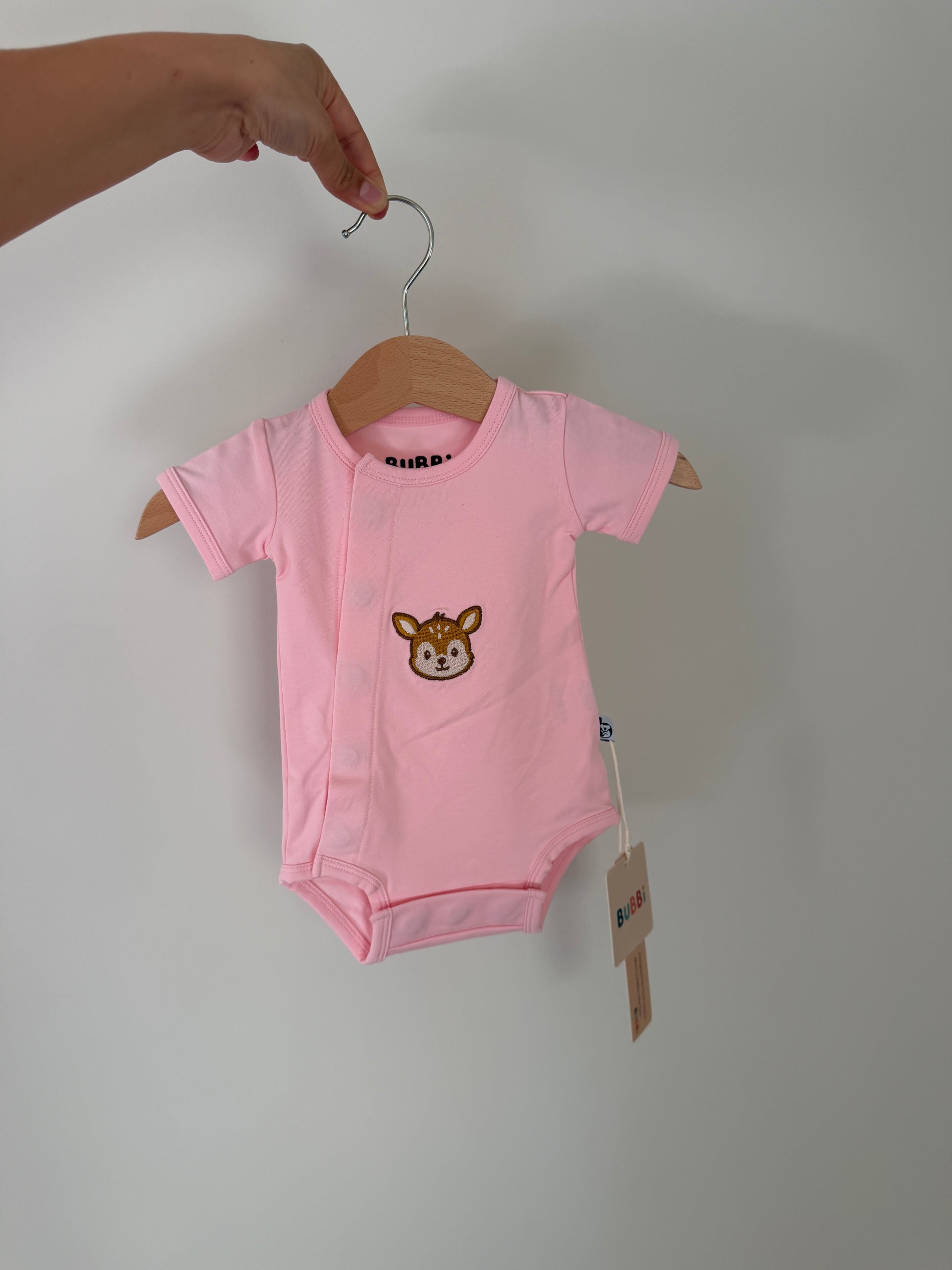 Magnetische Romper Bambi | Korte Mouwen