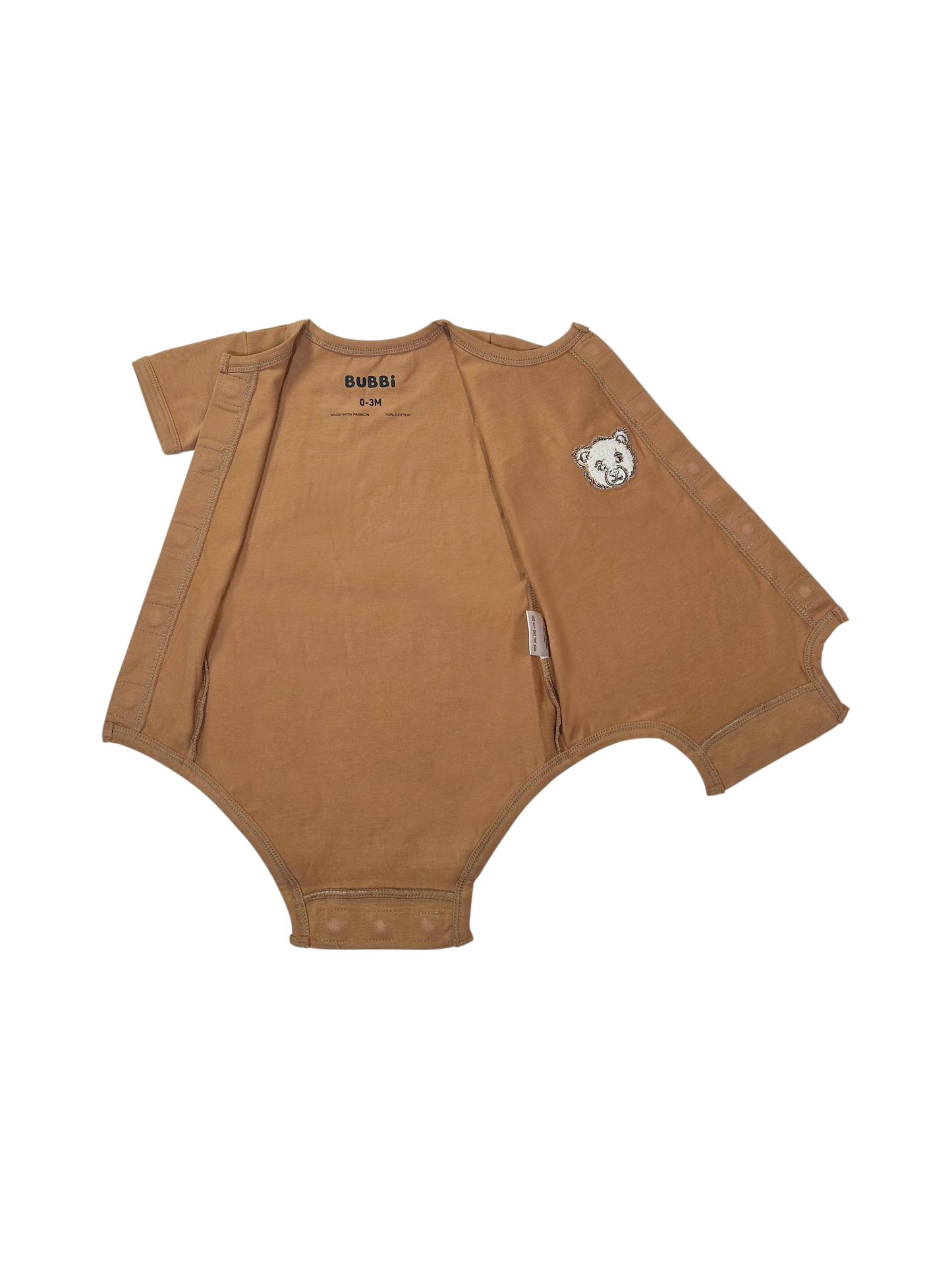 Magnetische Romper Beer | Korte Mouwen