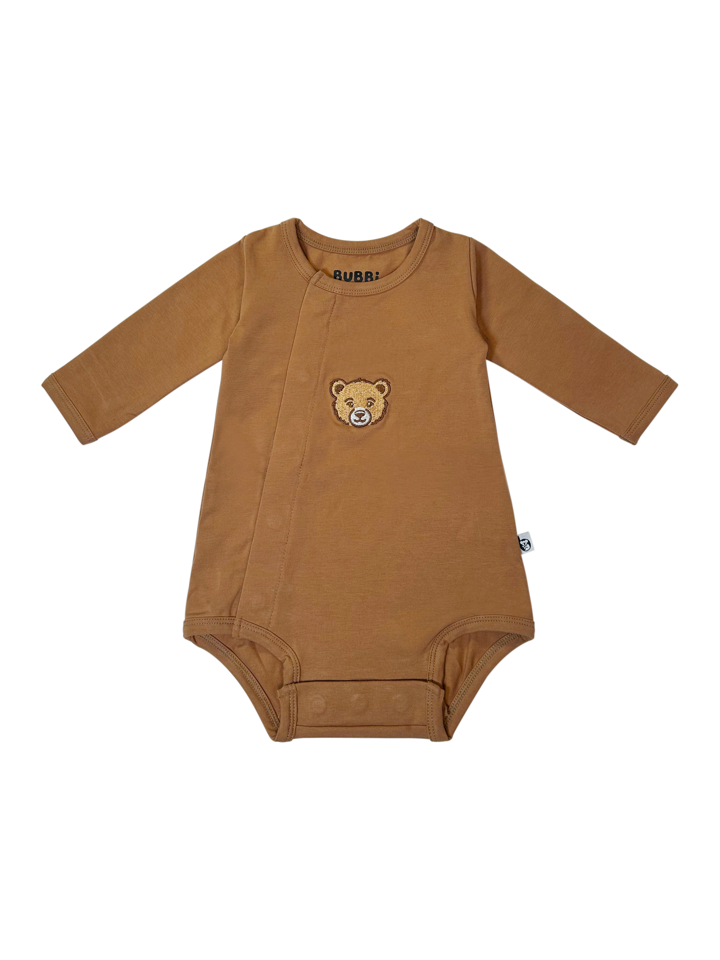 Magnetische Romper Beer |    Lange Mouwen