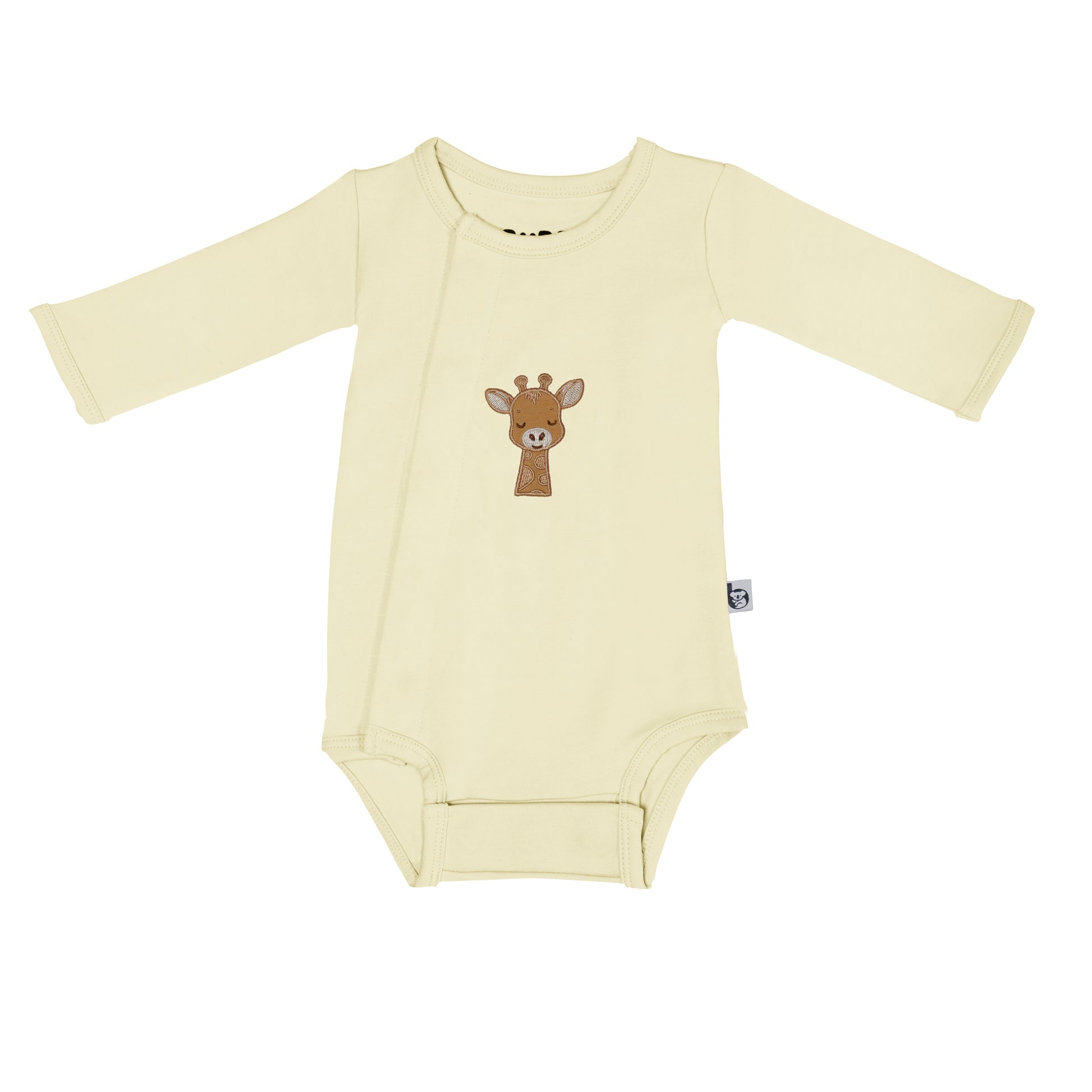Magnetische Romper Giraffe | Lange Mouwen