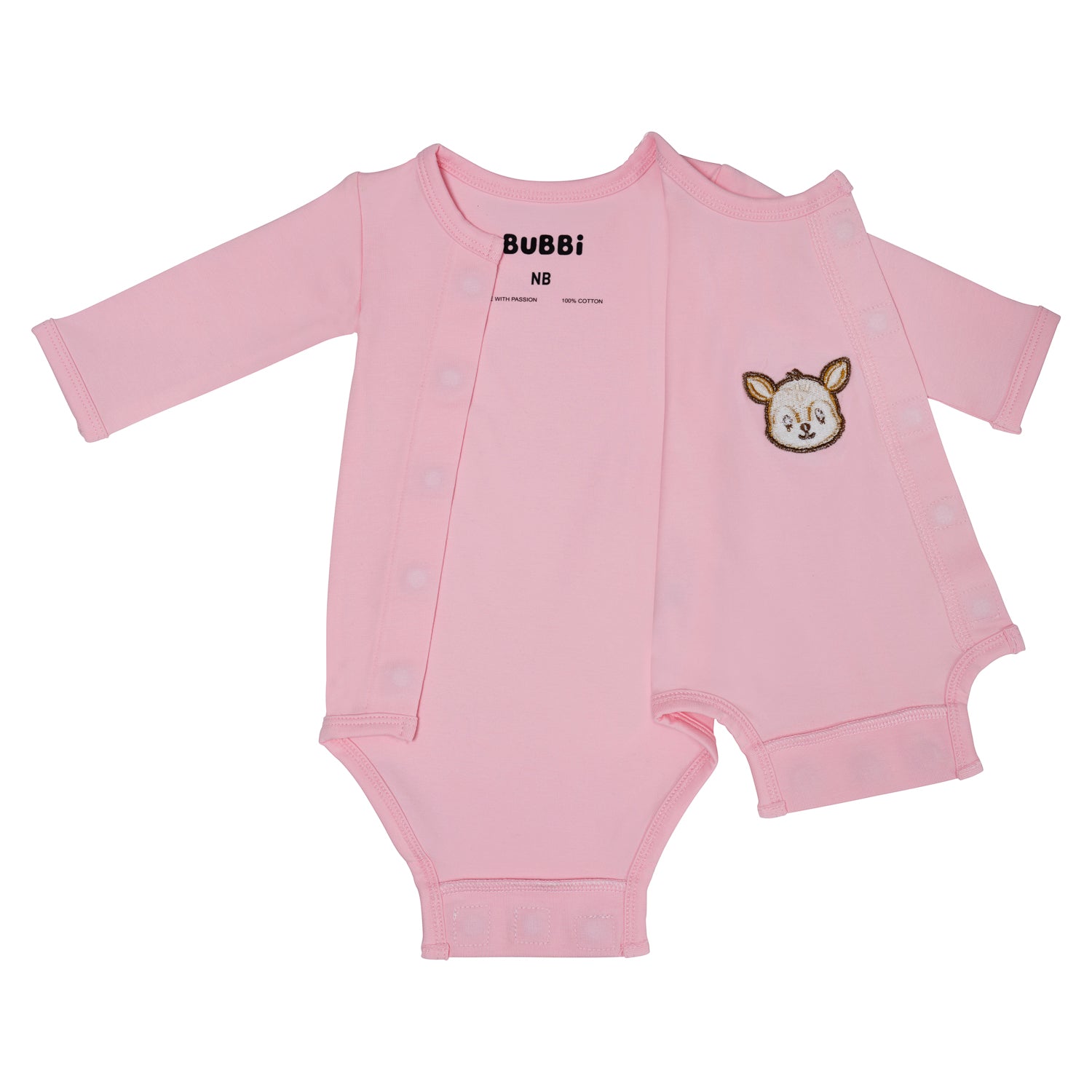 Magnetische Romper Bambi | Lange Mouwen